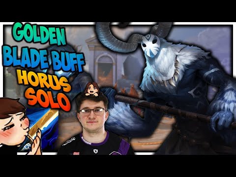 NEW GOLDEN BLADE BUFF BRINGS BACK MY HORUS SOLO!!! (Solo Commentary)