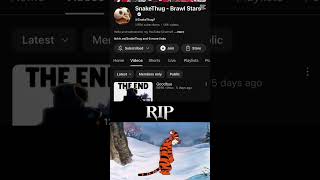 Good bye Snake thug you will be missed #brawlstars