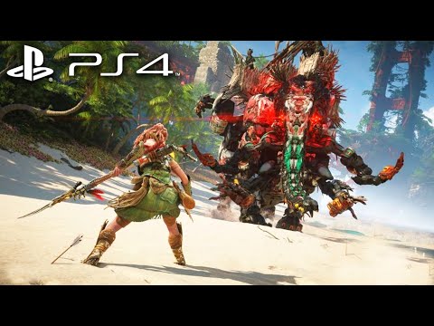 HORIZON FORBIDDEN WEST PS4 Gameplay