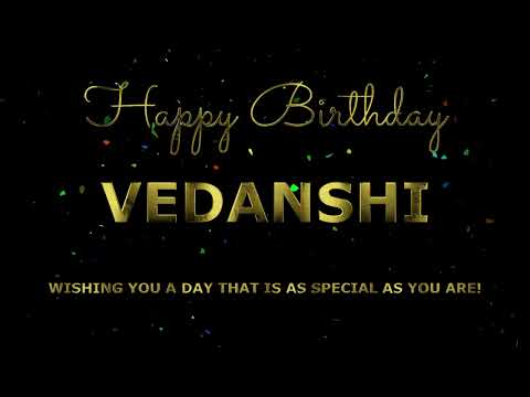 Happy Birthday Vedanshi