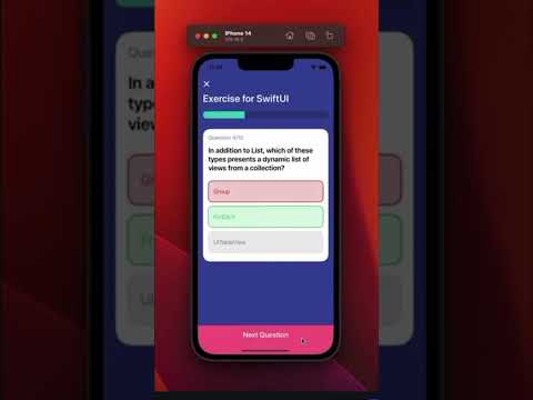 Quiz App Using Firebase and SwiftUI | #apple #ios #swiftui thumbnail
