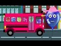 Balloons Wheels On The Bus Go Round And Round Nursery Rhymes For Toddlers