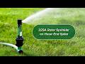 Rain Bird 32SA Rotor Sprinkler on a Spike