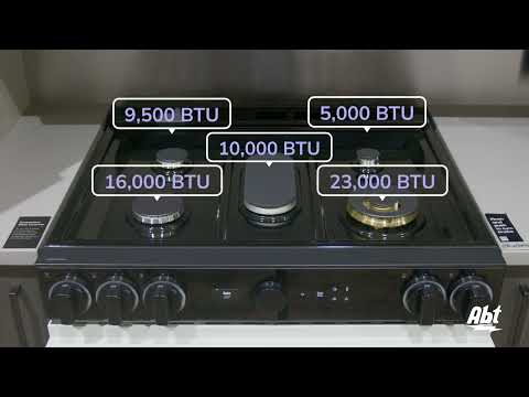 Samsung Bespoke 30in Slide In Gas Range NSG6DB870012WH