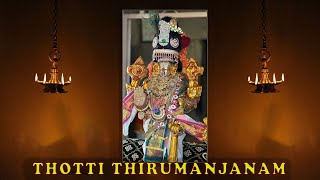 Thotti Thirumanjanam @ Lower Ahobilam (06 03 2023)