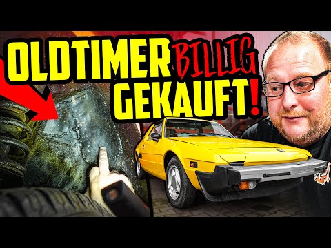 SELTENER Oldtimer in SCHLECHTEM Zustand! - Fiat X1/9 - Ist er sein GELD wert?