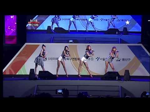 121104 Y-star Live Power Music - Sistar Loving U + Alone