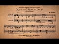 Contra Alto Clarinet And Cello Duet In G Minor Op 17 A Grimm Waltz