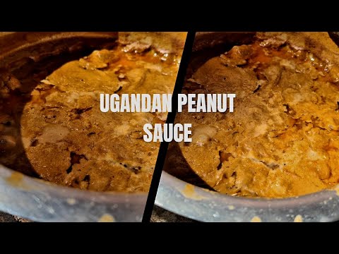 How to make ugandan common gnuts sauce //simple gnut sauce recipe, //typical African food #food