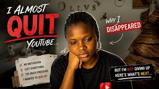 I Almost Quit YouTube… | New Chapter @Olivs_