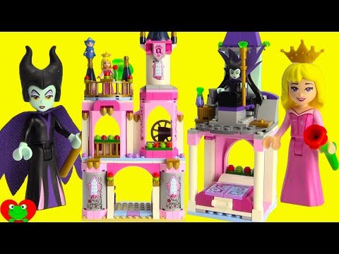 Disney Princess Sleeping Beauty's Fairytale Castle Lego 41152 Build