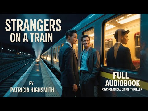 🚆🎭 STRANGERS ON A TRAIN – Patricia Highsmith | FULL AUDIOBOOK🔪🕶️