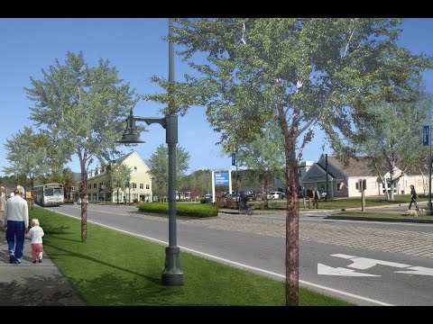Route 1 Final Construction Phase in Falmouth, Maine - Businesses are open!