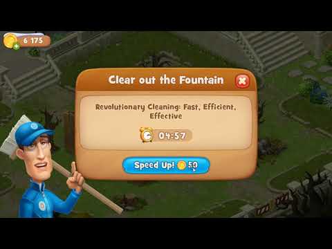 Gardenscapes Story Part 5 - Area 3 - Day 1 Gameplay Walkthrough