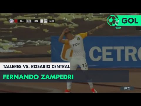 Fernando Zampedri (0-1) Talleres vs Rosario Central | Fecha 2 - Superliga Argentina 2018/2019