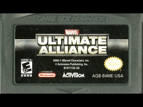 marvel ultimate alliance gba controls