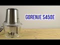 Gorenje S450E - відео