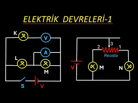 Elektrik Devreleri - 1  Reosta  01E