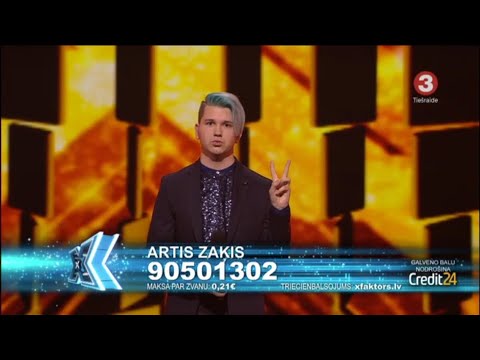 Artis Zaķis - Angels (Robbie Williams cover) (X Faktors 2019)