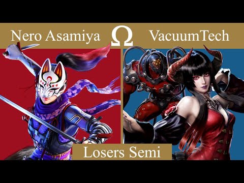 Omega Stage Tekken Loser's Semi Nero Asamiya VS VacuumTech