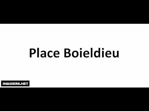발음되다 # Place Boieldieu