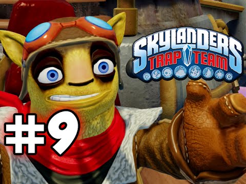 SKYLANDERS TRAP TEAM GAMEPLAY WALKTHROUGH - PART 9 -  CANNON!