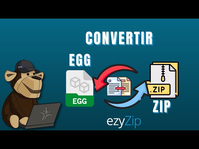 Cómo convertir EGG a ZIP (Guía simple)