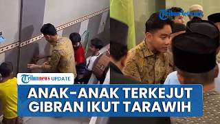 Momen Gibran Kejutkan Warga Senen, Malam-malam Blusukan ke Gang Sempit lalu Ikut Salat Tarawih