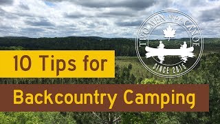 10 Tips for Backcountry Camping