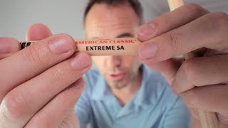 Video thumbnail for Best Drumsticks | Vic Firth American Classic Extreme 5A by Dad Reviews with @LaneVids