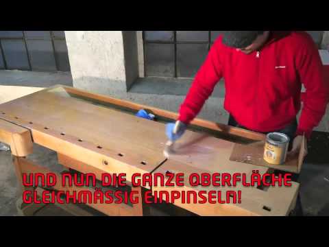 Fanwerkstatt - Der richtige Holzschutz für eine Arbeitsoberfläche