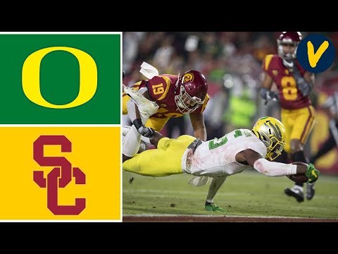 #7 Oregon vs USC Highlights | Week 10 | College Football 2019