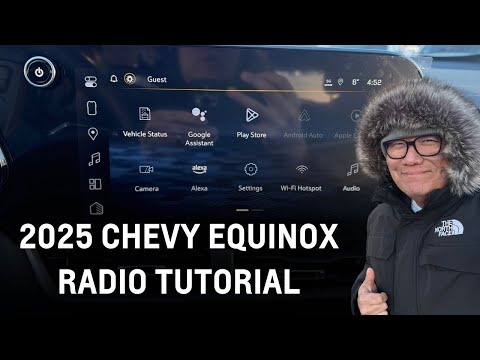 2025 CHEVROLET EQUINOX RADIO TUTORIAL |  INFOTAINMENT WITH GOOGLE-BUILT IN | FULL BREAKDOWN