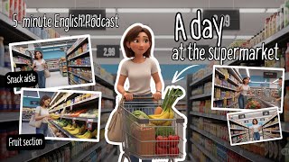 [A2] A Day at the Supermarket | 5-Minute English Podcast
