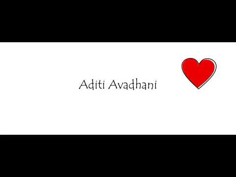 Krushant Anil Vanmore  Love me Tender Cover by Aditi Avadhani