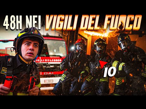 LAVORARE 48 ORE nei VIGILI DEL FUOCO: tra INCENDI e PAURA! - Giorno di Prova