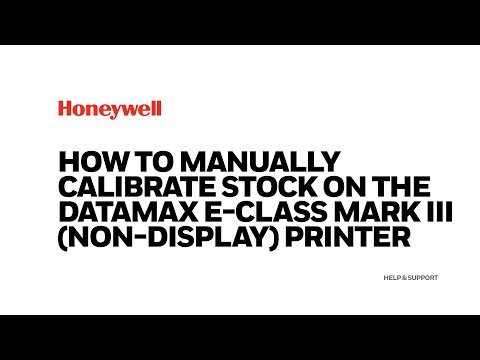 Honeywell Datamax E-Class Mark III Desktop Barcode Printer