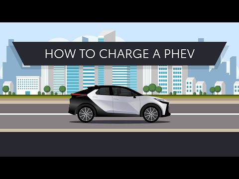 How to charge a Toyota Plug-In Hybrid or PHEV
