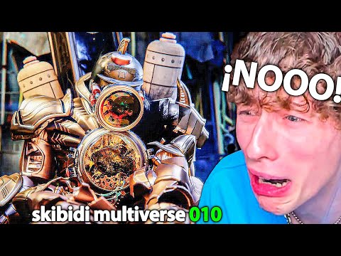 ¿EL TITÁN CLOCKMAN ESTÁ MUERTO?😭🕰️ ¿El Titán Drillman nos Salvará?🤔🪛 - Skibidi Multiverse 09 y 010