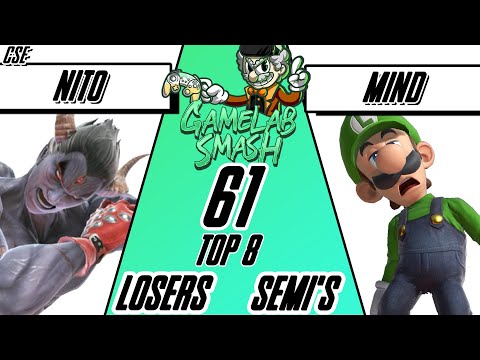 GameLab-Smash #61 Mind (Luigi) Vs Nito (Kazuya)