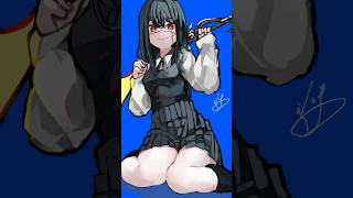 【イラストメイキング】ヨルさんを描いてみた#チェンソーマン #イラスト #メイキング動画#イラストメイキング#illustration#ショート#shorts