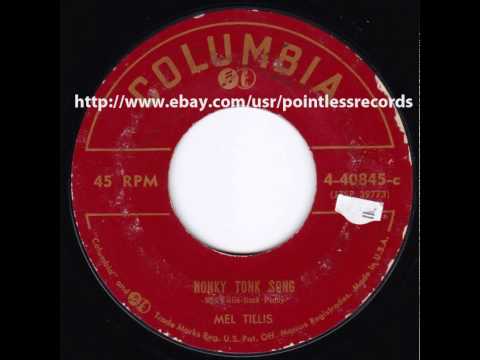 MEL TILLIS Honky Tonk Song - 1950s Country Bopper