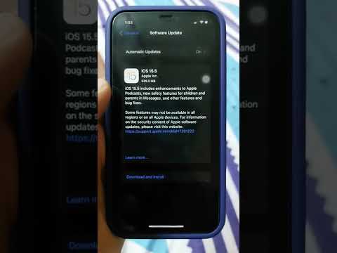 Apple Iphone 11 IOS 15.5 update | May update