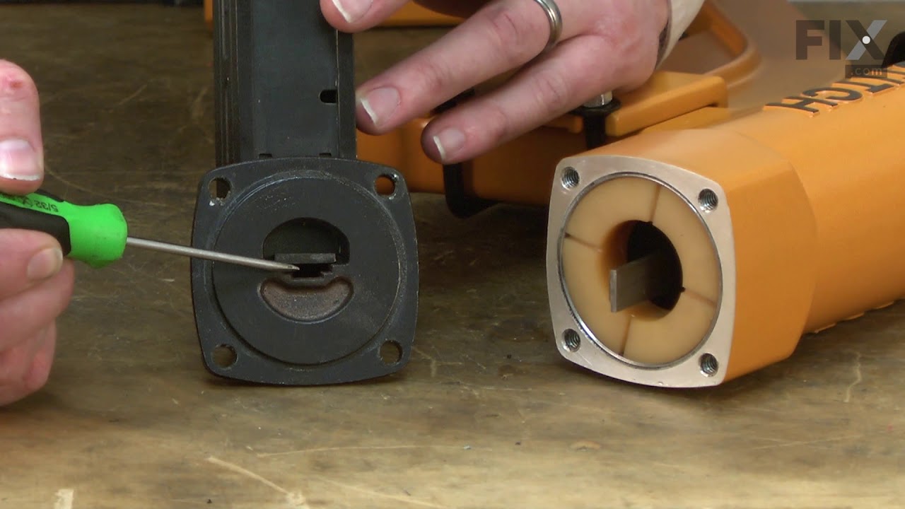 Replacing the Nailer / Stapler Bumper