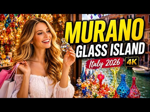 Murano, Italy 2026 -The Most Beautiful Venetian Glass Island 🔥 | 4K