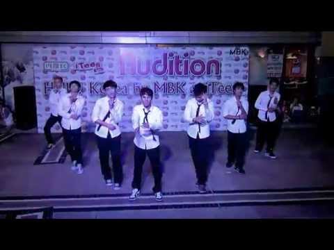 "Troop" cover "Intro+Boy In Luv" (BTS) @ audition "Hello! Korea by MBK" #23