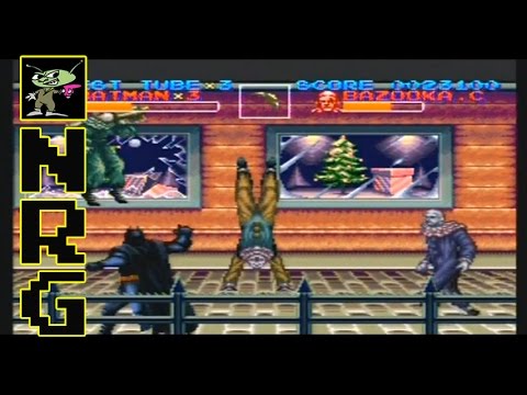 NRG: 5-10 Minutes of Gameplay - Batman Returns [Super Nintendo]