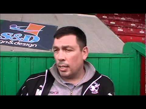 Mark Aston Sheffield Eagles Coach Post match 22nd April 2012 after loss at Cougar Park