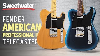 Video thumbnail for Fender American Professional II Telecaster Playthrough by Sweetwater