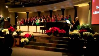 Christmas Cantata song recorded at Neuse Baptist Church Raleigh NC 12-22-13